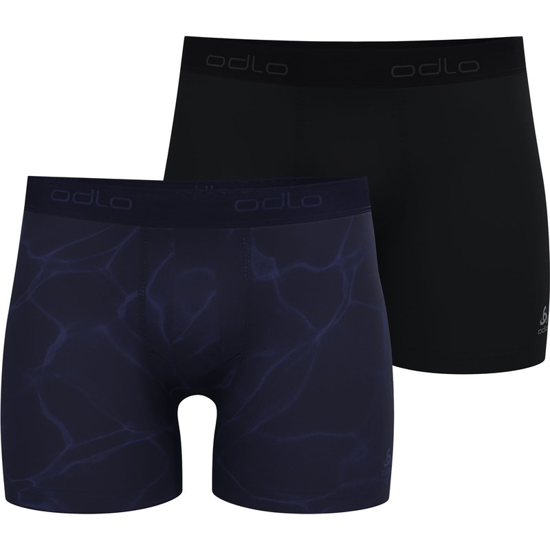 Odlo Herren Active F-Dry Eco Graphic 2er Pack Boxer