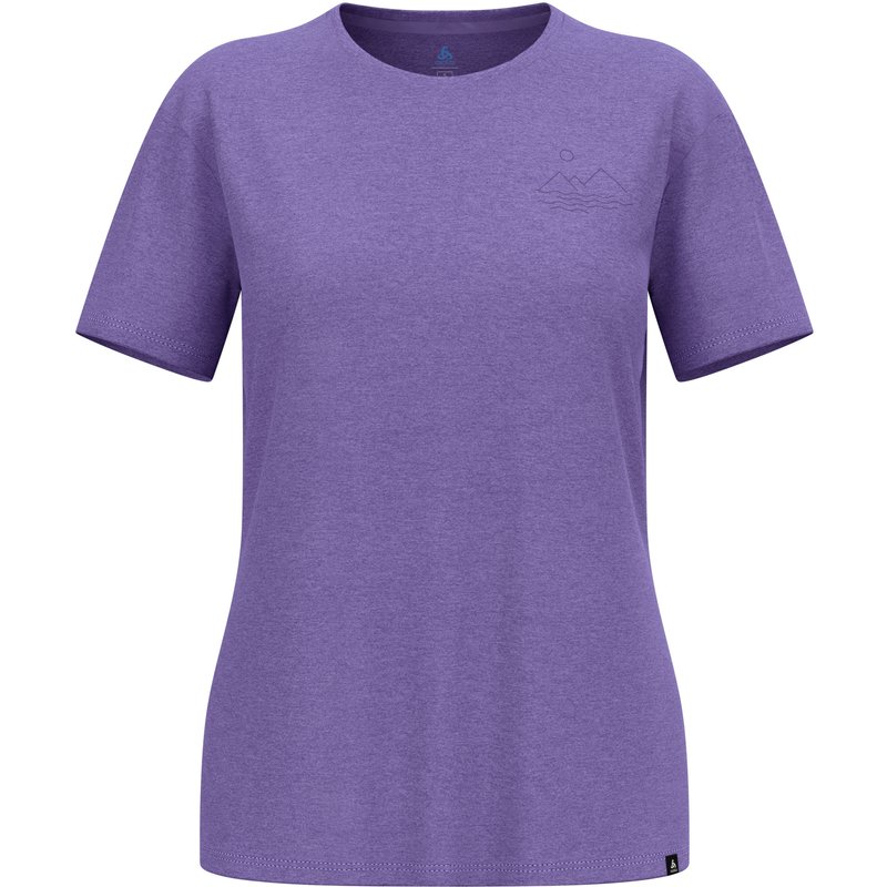 Odlo Damen Ascent Sun. Sea. Mountains. T-Shirt