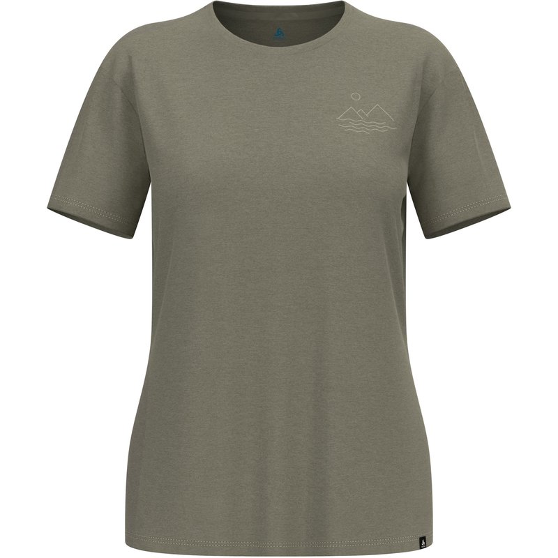 Odlo Damen Ascent Sun. Sea. Mountains. T-Shirt