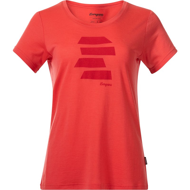 Bergans Damen Rabot Mount Wool T-Shirt