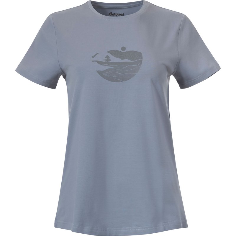 Bergans Damen Nordmarka Organic Cotton Print T-Shirt