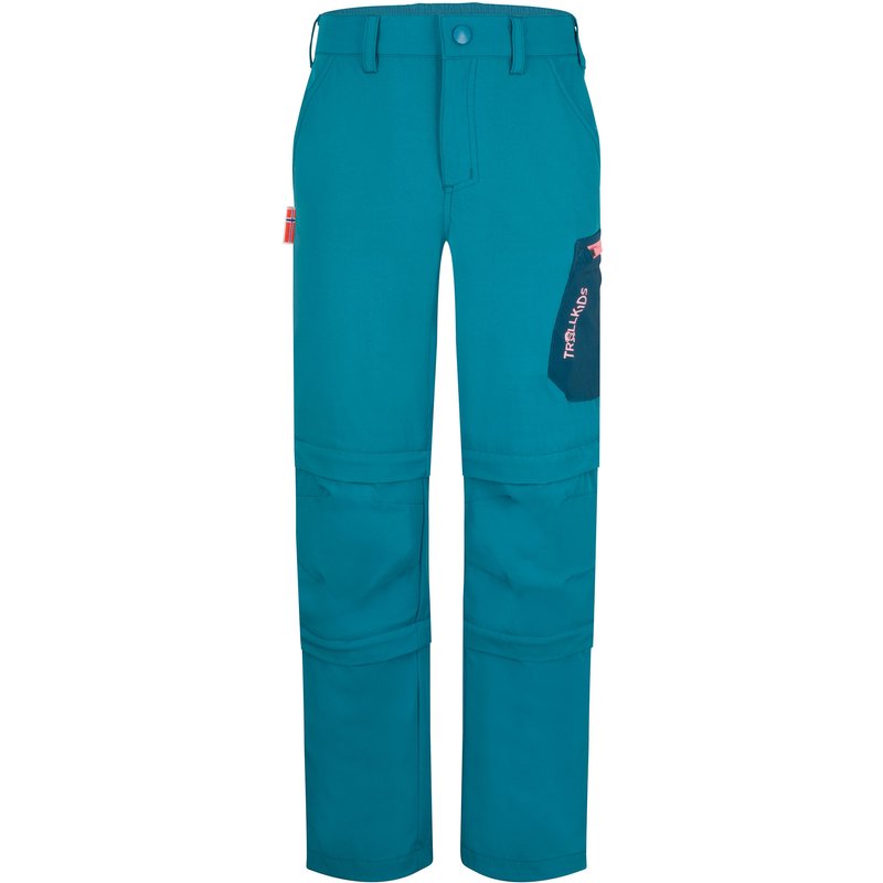 Trollkids Kinder Preikestolen Double Zip-Off Hose