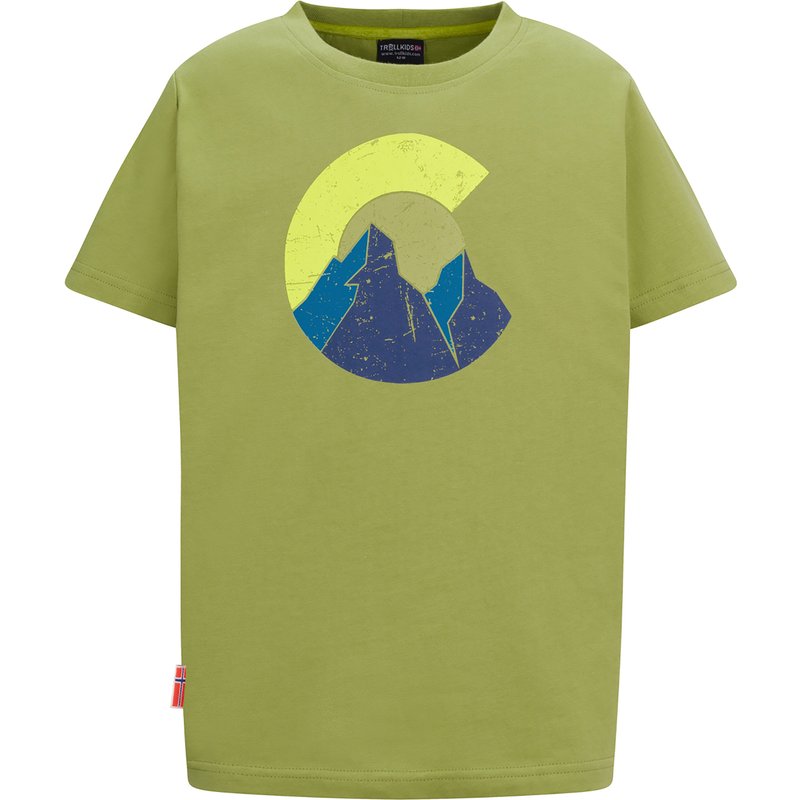 Trollkids Kinder Halsafjord T-Shirt