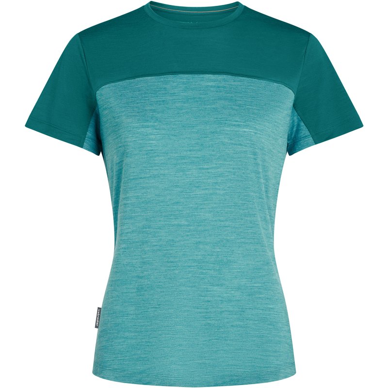 Icebreaker Damen Cool-Lite Sphere III Colour Block T-Shirt