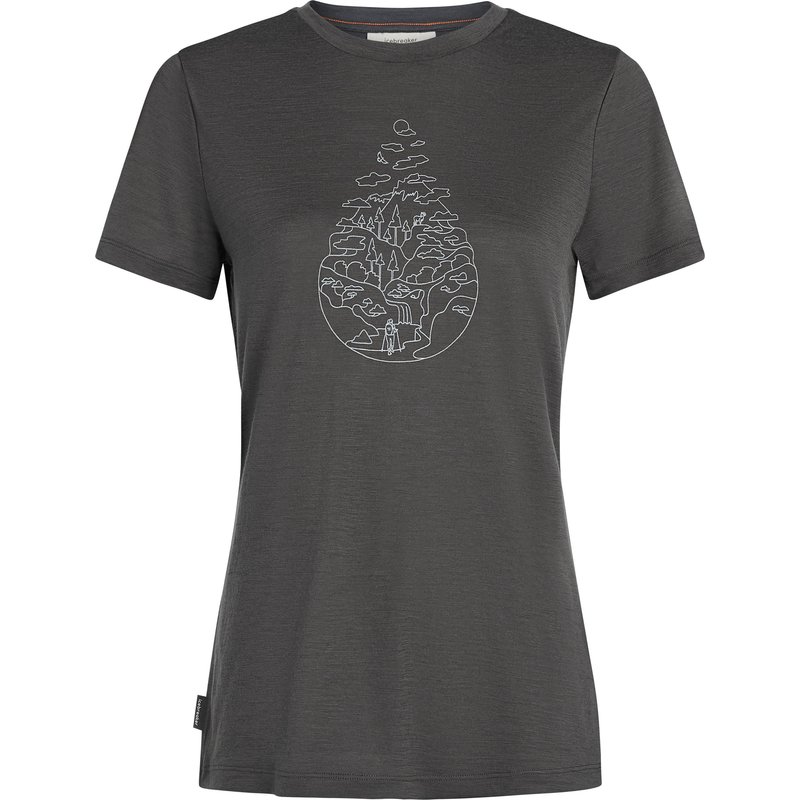 Icebreaker Damen Tech Lite III Hike Path T-Shirt