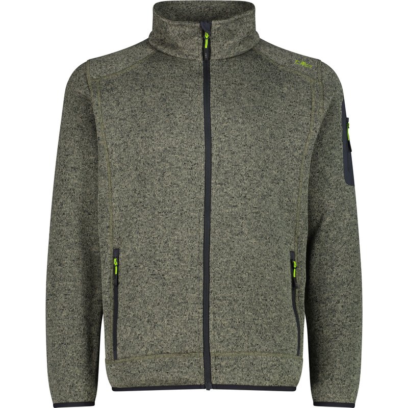 CMP Herren Strick Fleece Jacke