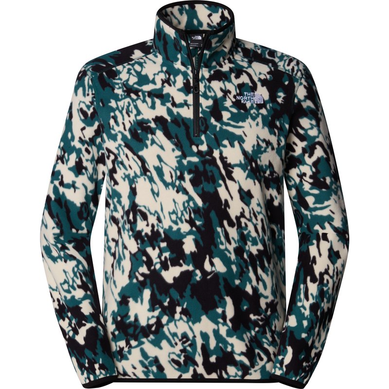The North Face Herren 100 Glacier Printed 1/4 Zip Pullover