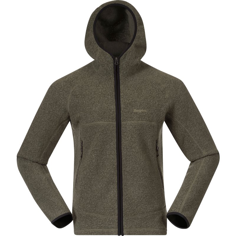 Bergans Herren Vaagaa Merino Terry Hoodie Jacke
