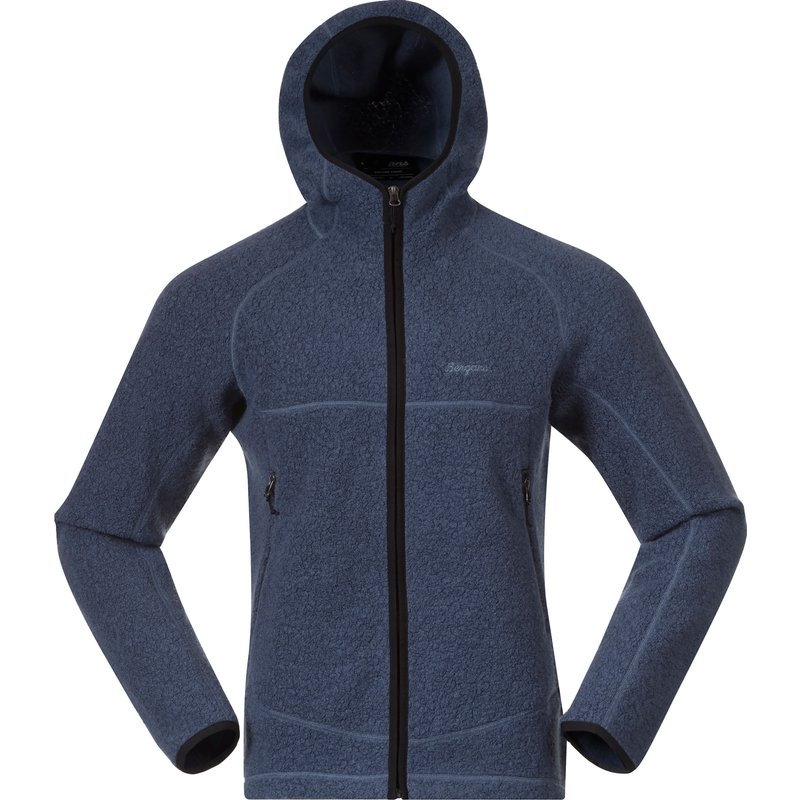 Bergans Herren Vaagaa Merino Terry Hoodie Jacke