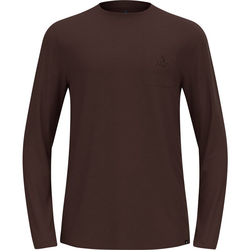 Odlo Herren Merino 200 Pocket Longsleeve