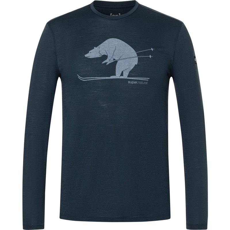 Super.Natural Herren Ski Karl Longsleeve