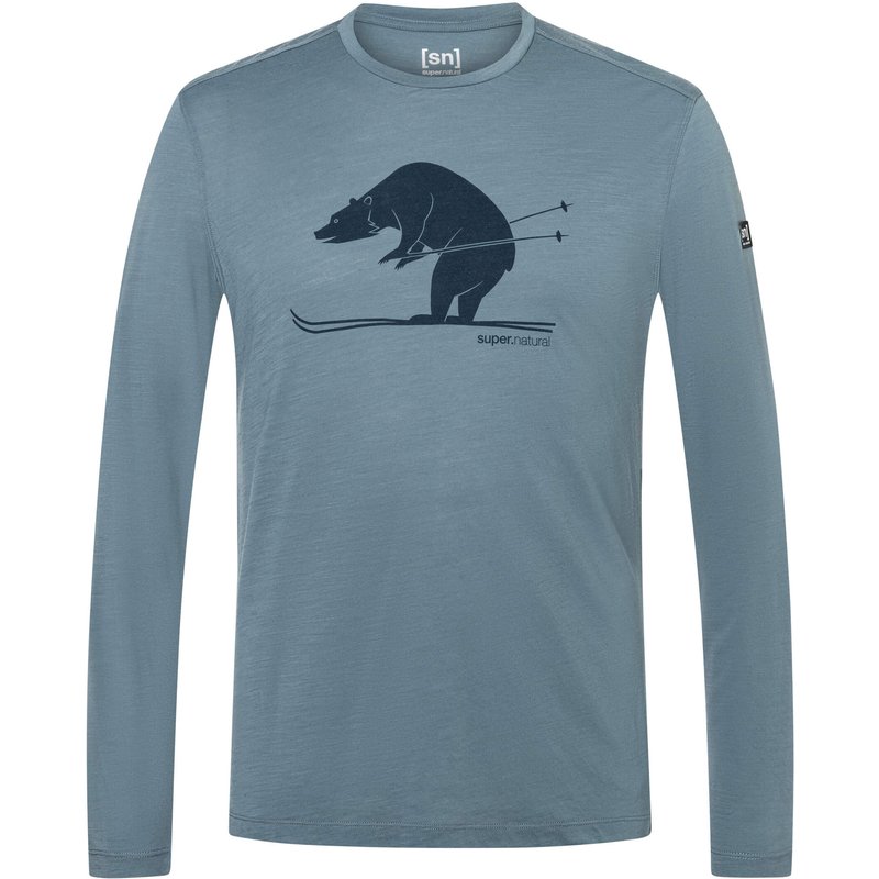 Super.Natural Herren Ski Karl Longsleeve