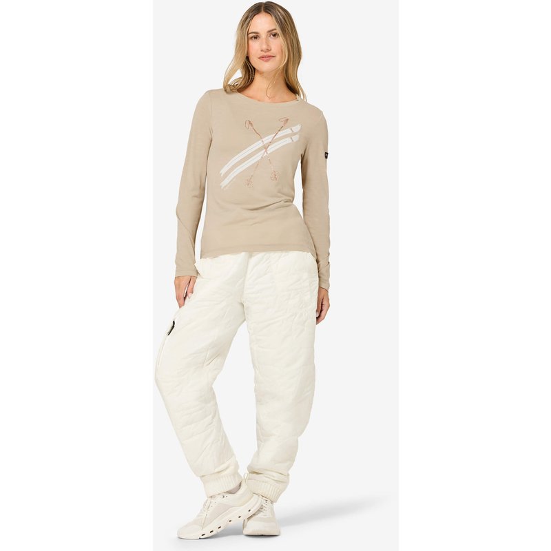 Super.Natural Damen Kryssede Ski Longsleeve