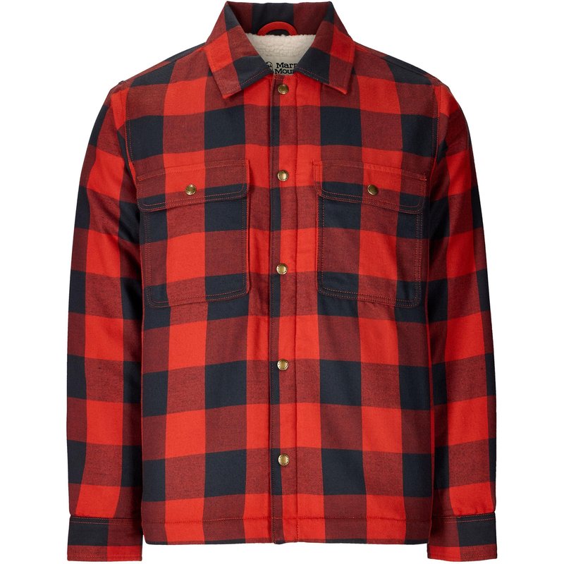 Marmot Herren Ridgefield Sherpa Flannel Jacke