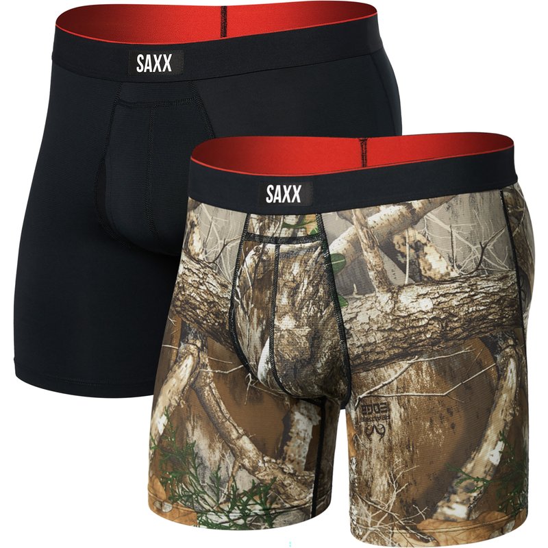 Saxx Underwear Herren Multi Sport Mesh 2er Pack Boxer