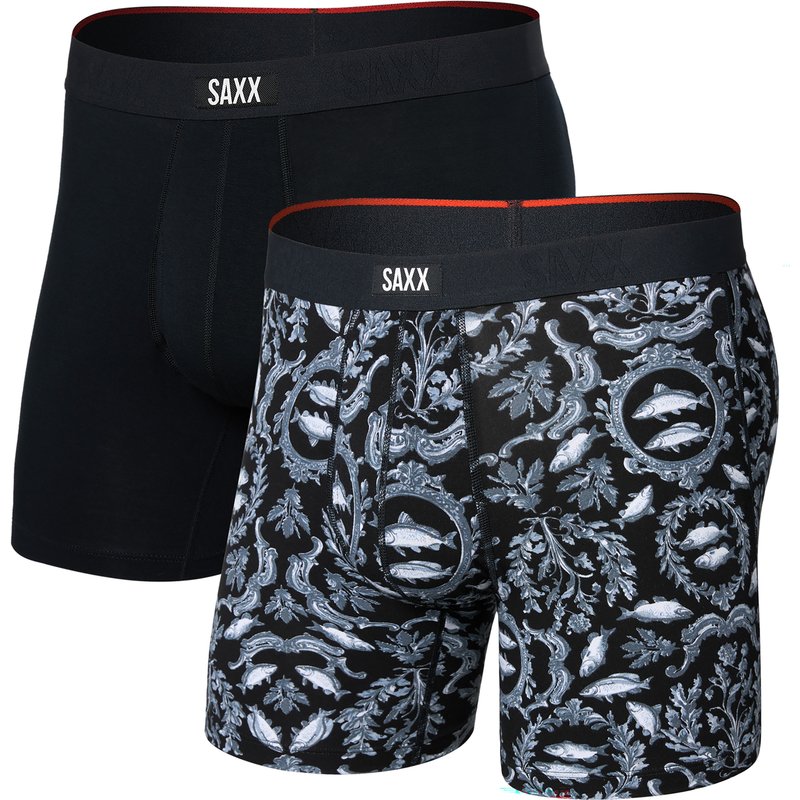 Saxx Underwear Herren Vibe Xtra Fly 2er Pack Boxer