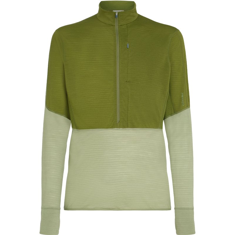 Icebreaker Herren 200 Realfleece Descender Half Zip Longsleeve