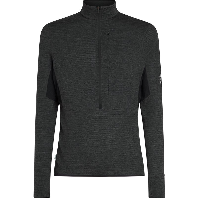 Icebreaker Herren 200 Realfleece Descender Half Zip Longsleeve