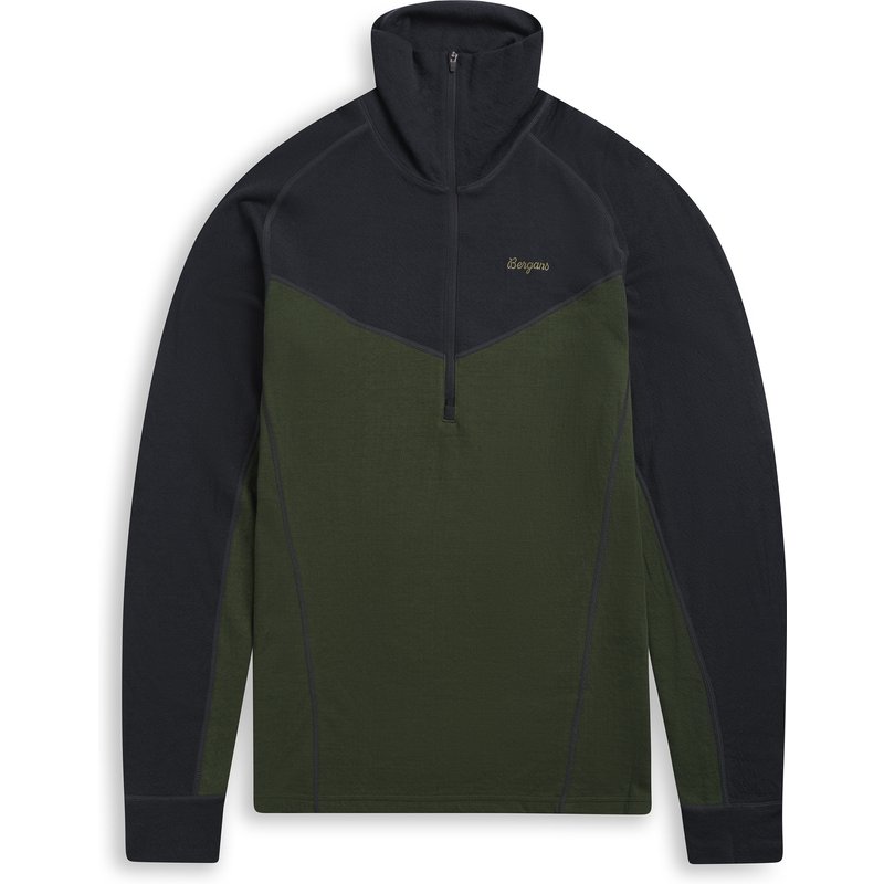 Bergans Herren Inner:Dual Merino Half Zip Longsleeve