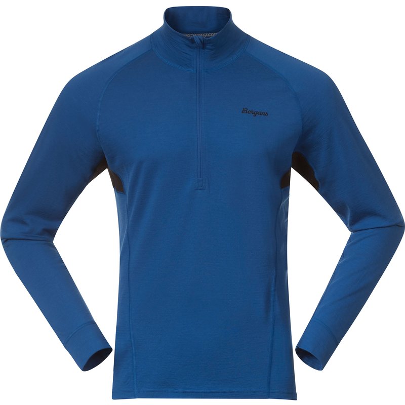 Bergans Herren Inner:Pure Merino Half Zip Longsleeve