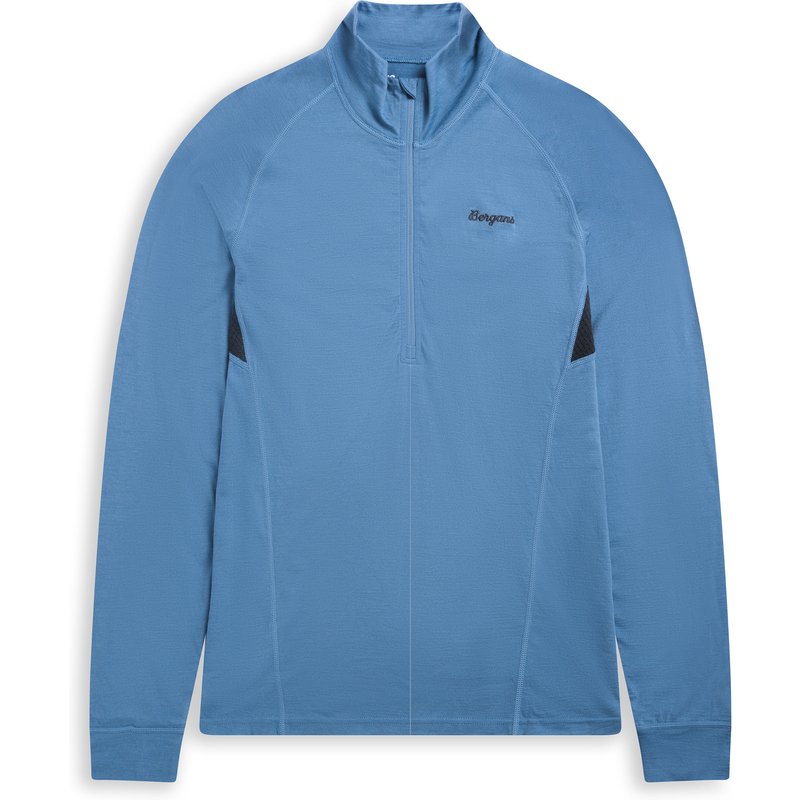 Bergans Herren Inner:Pure Merino Half Zip Longsleeve