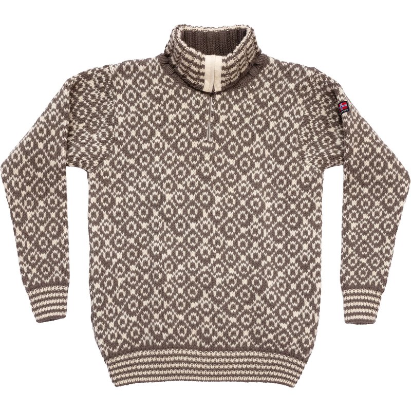 Devold Svalbard Wool Zip Neck Pullover