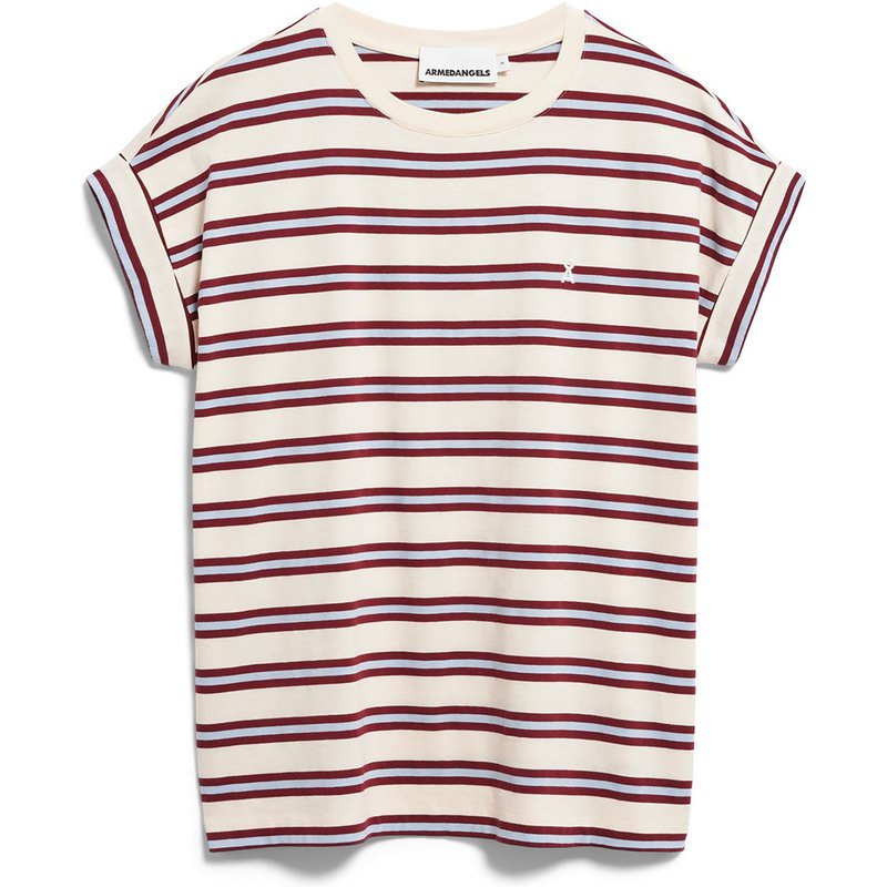 Armedangels Damen Idaara Stripes T-Shirt