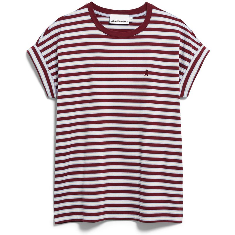 Armedangels Damen Idaara Stripes T-Shirt