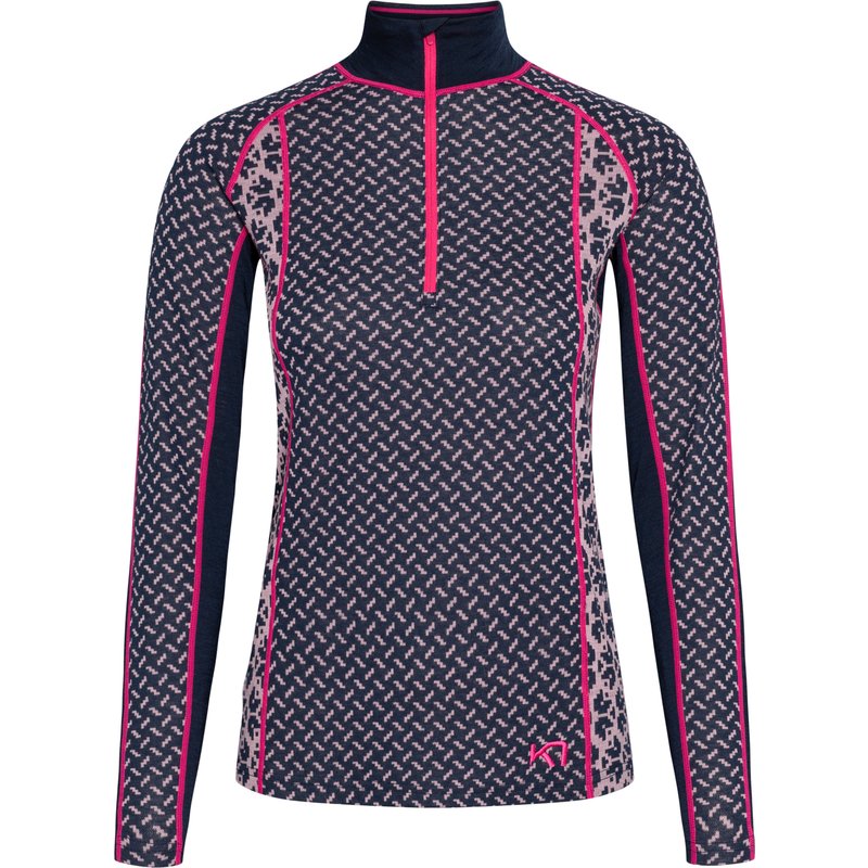 Kari Traa Damen Lekker Half Zip Longsleeve