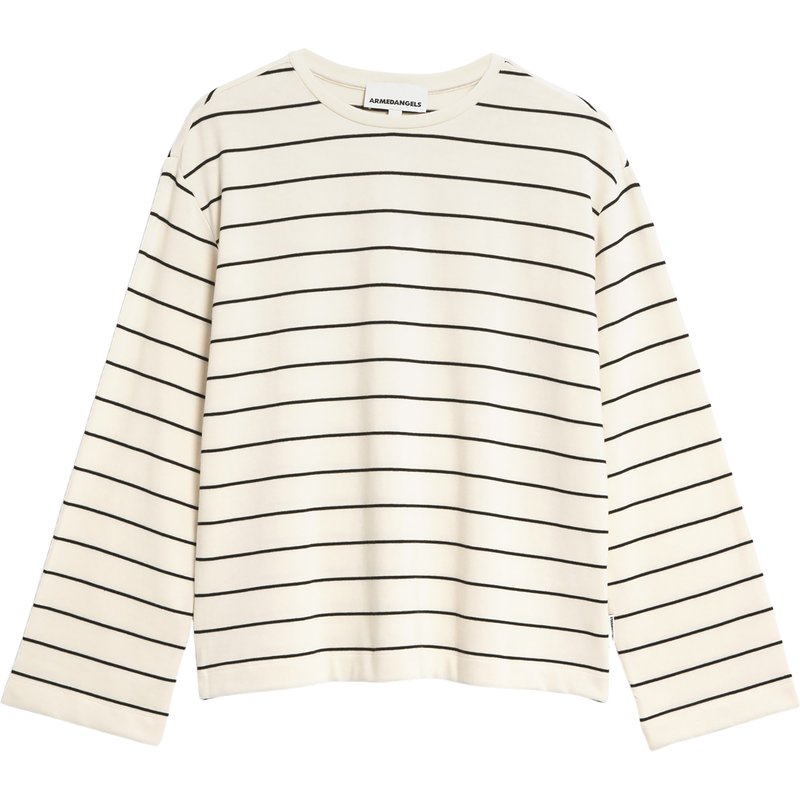 Armedangels Damen Marynaa Fine Stripe Longsleeve