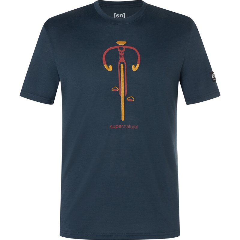 Super.Natural Herren Vintage Bike T-Shirt