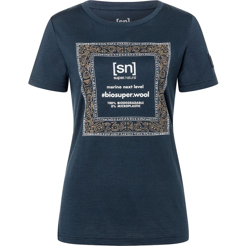 Super.Natural Damen Bandana Bio J T-Shirt
