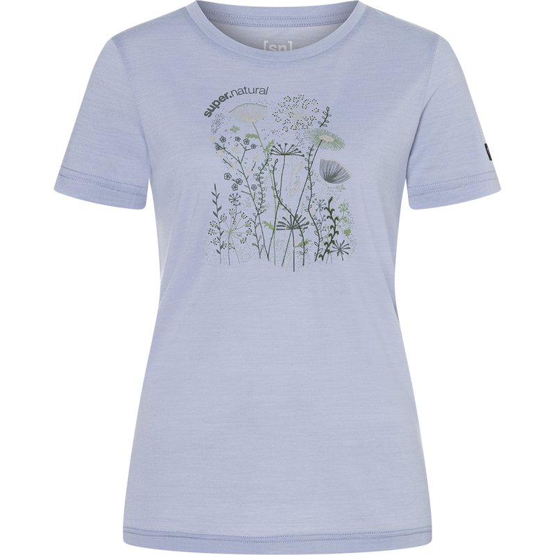 Super.Natural Damen Rock Flowers T-Shirt