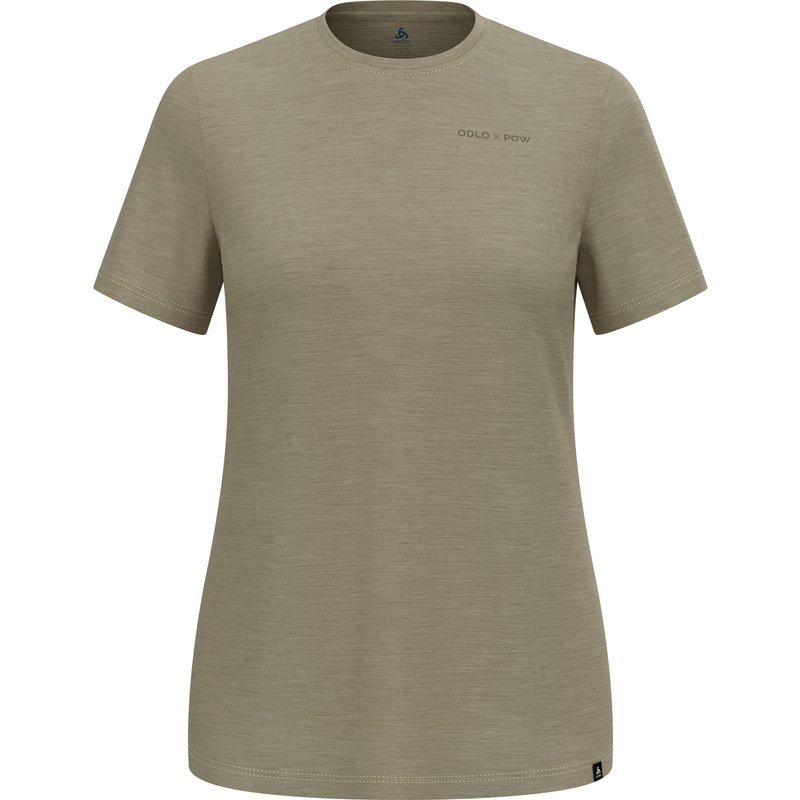 Odlo Damen Odlo X Pow Merino Tencel T-Shirt