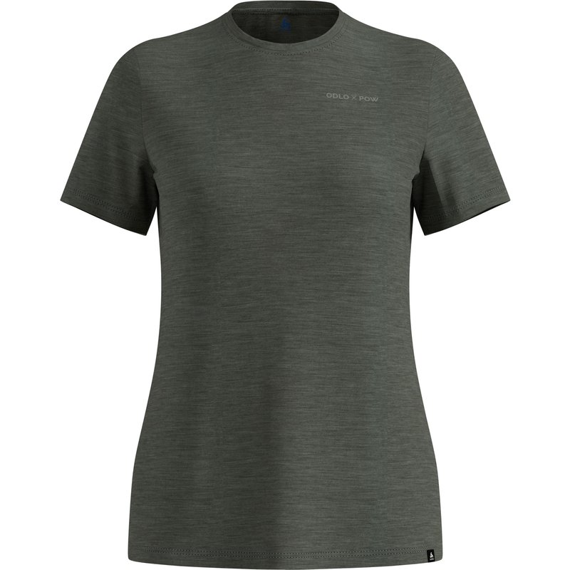 Odlo Damen Odlo X Pow Merino Tencel T-Shirt
