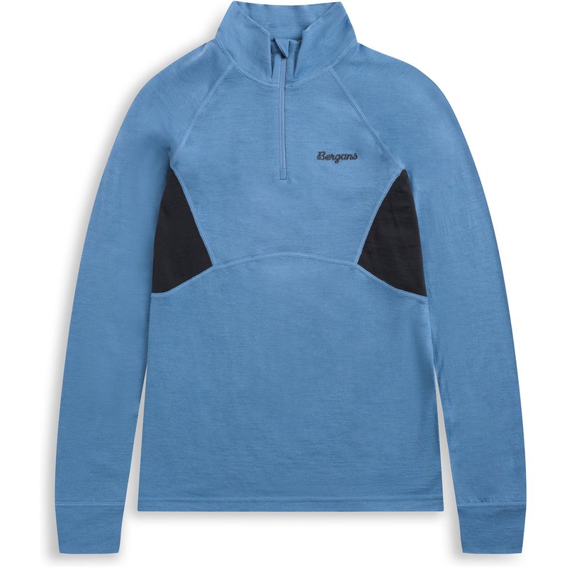 Bergans Kinder Inner:Pure Merino Half Zip Longsleeve
