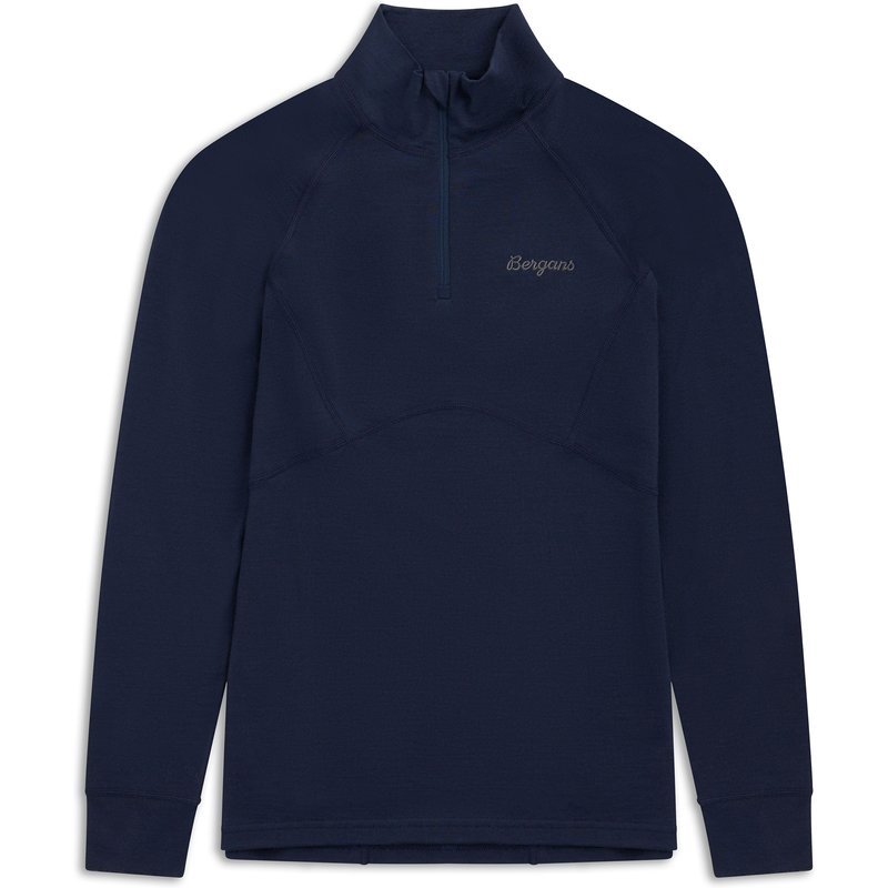 Bergans Kinder Inner:Pure Merino Half Zip Longsleeve