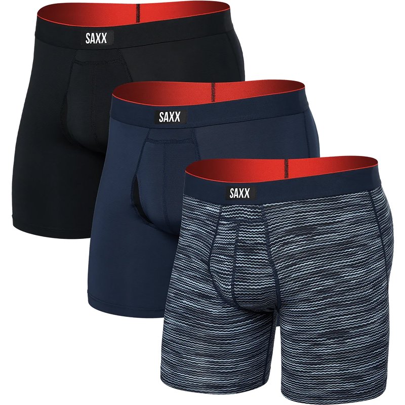 Saxx Underwear Herren Multi-Sport Mesh 3er Pack Boxer