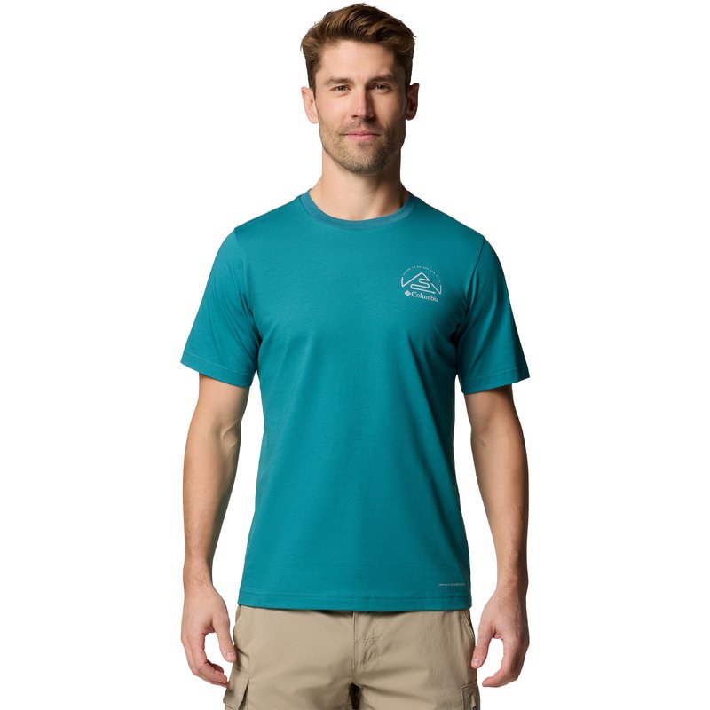 Columbia Herren Tunnel Valley Graphic T-Shirt