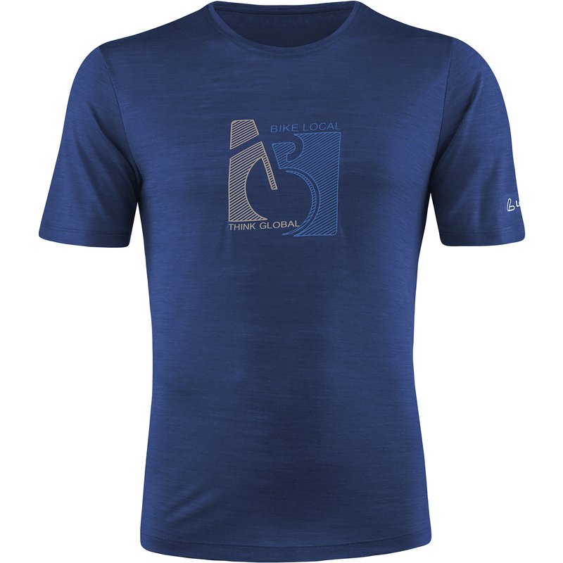 Löffler Herren Print Bike T-Shirt