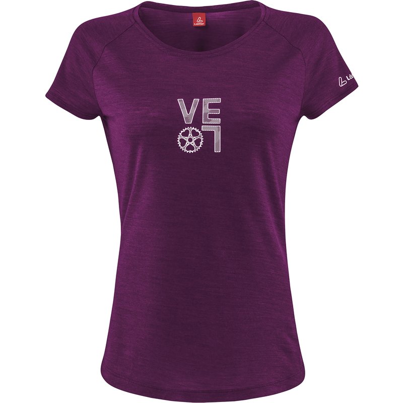 Löffler Damen Print Velo T-Shirt