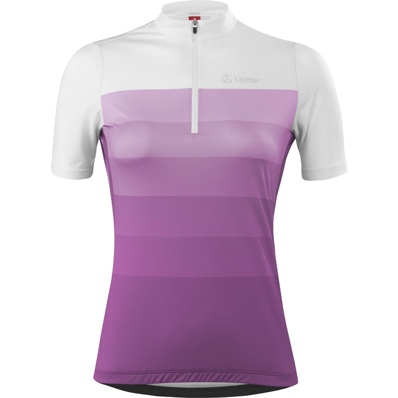 Löffler Damen Rainbow Mid Half Zip Trikot