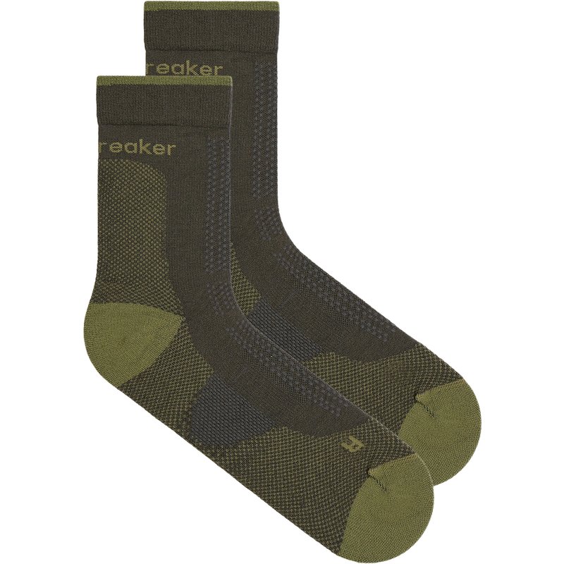 Icebreaker Herren Hike+ Ultralight Quarter Socken