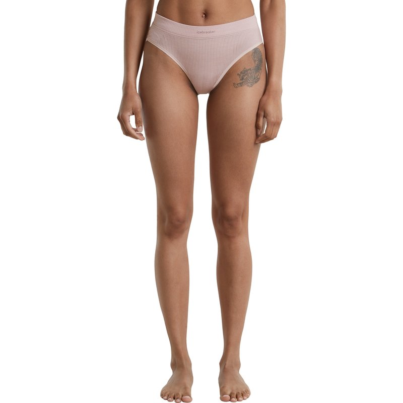 Icebreaker Damen Rib Lotus Unterhose