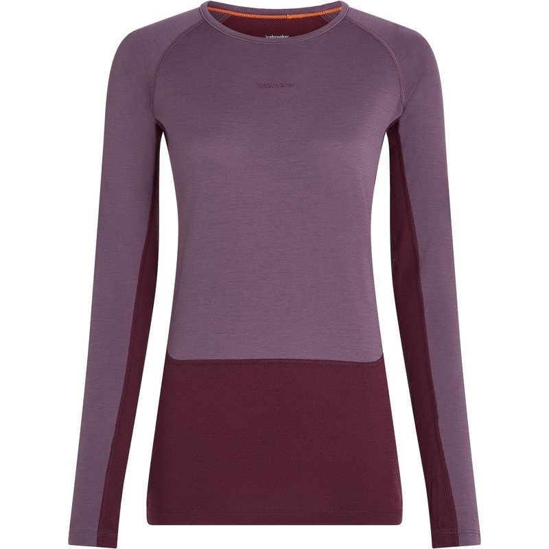 Icebreaker Damen 200 ZoneKnit Crewe Longsleeve