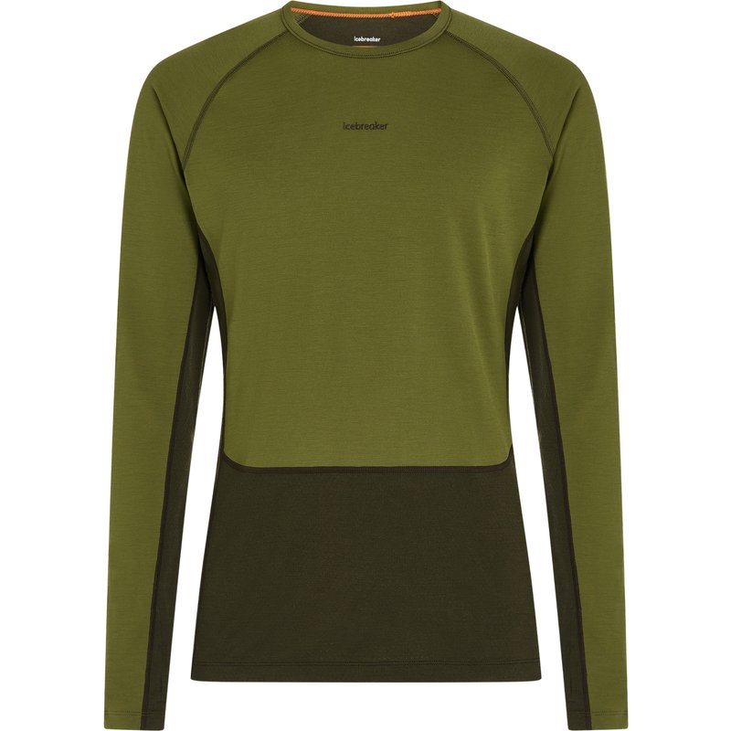 Icebreaker Herren 200 ZoneKnit Crewe Longsleeve