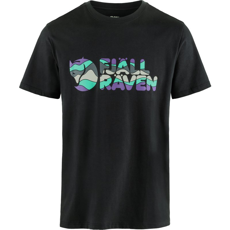 Fjällräven Herren Multicolor Logo T-Shirt