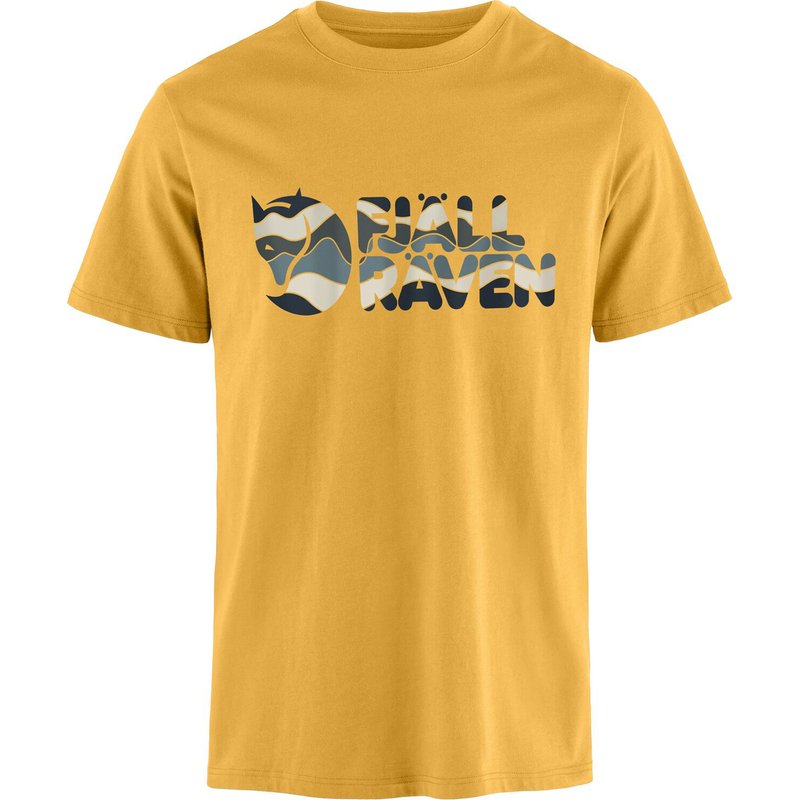 Fjällräven Herren Multicolor Logo T-Shirt