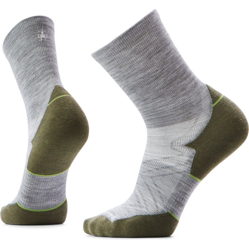 Smartwool Herren Run Targeted Cushion Mid Crew Socken