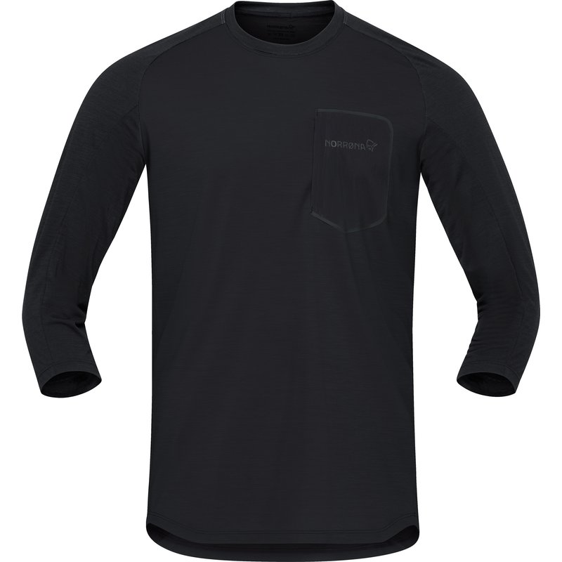 Norrona Herren Skibotn Equaliser Merino 3/4 T-Shirt